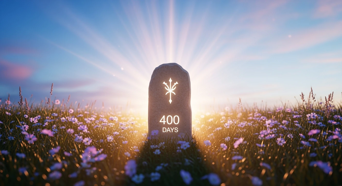 Milestone Markers Matter: Celebrating 400 Days of Divine Progress